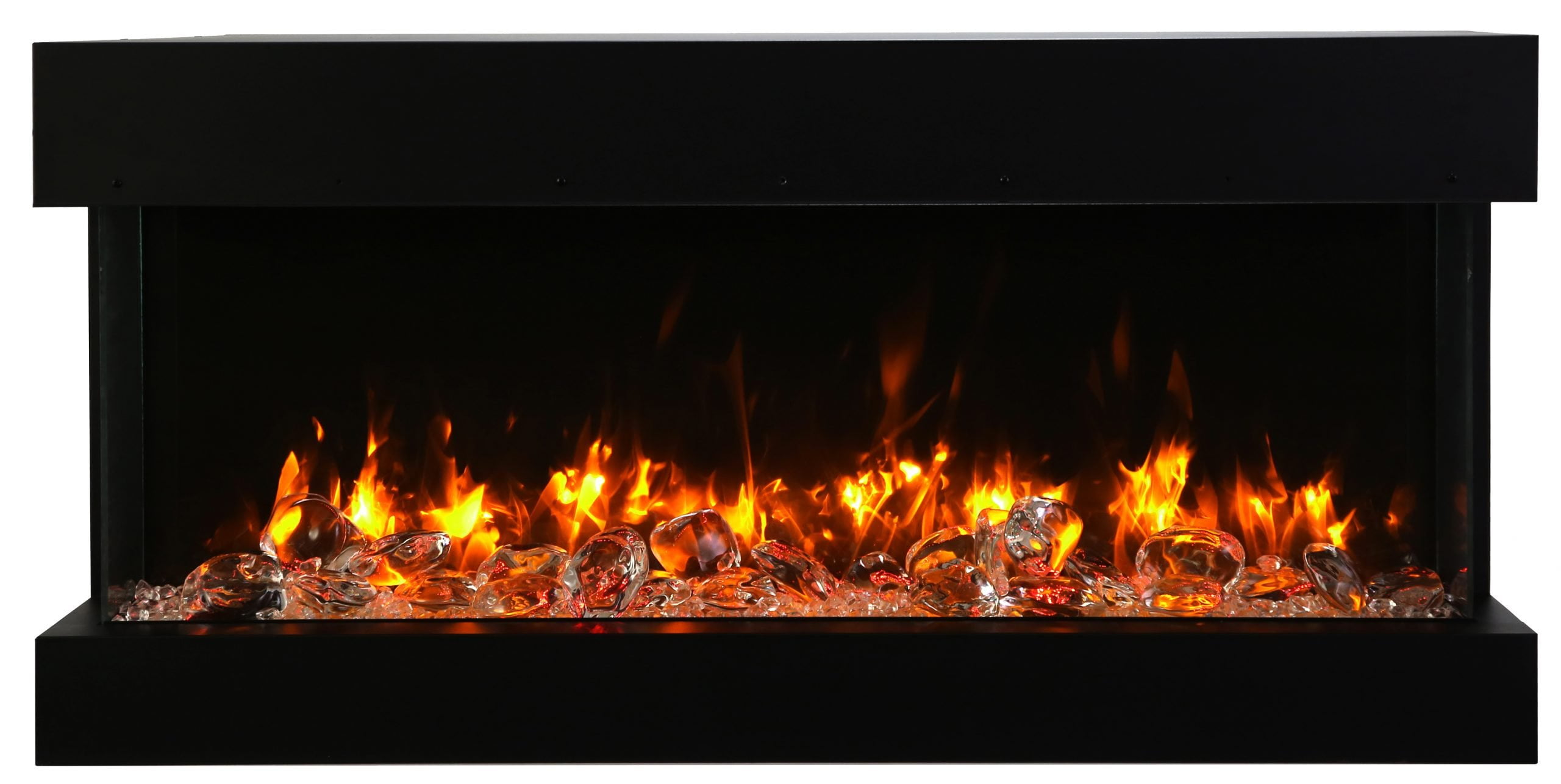 Picture of Amantii 50-TRV-slim 50 - 10.62 in. 3 Sided Glass Fireplace