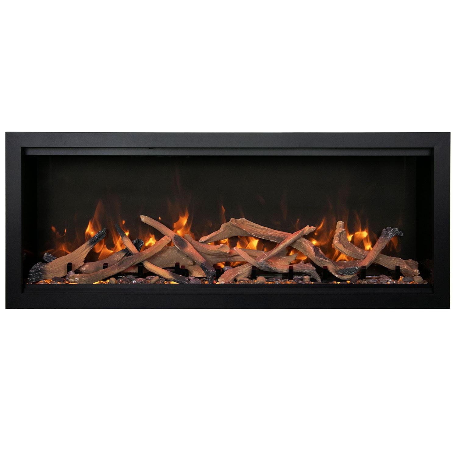 Picture of Amantii SYM-74-XT-BESPOKE 74 in. Thermostatic Remote Electric Fireplace with Symmetry Xtra Tall Bespoke
