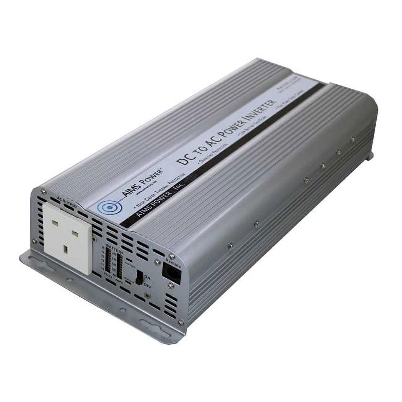 Picture of AIMS PUK250012230W UK Plug 230V European 2500W Power Inverter - 12V