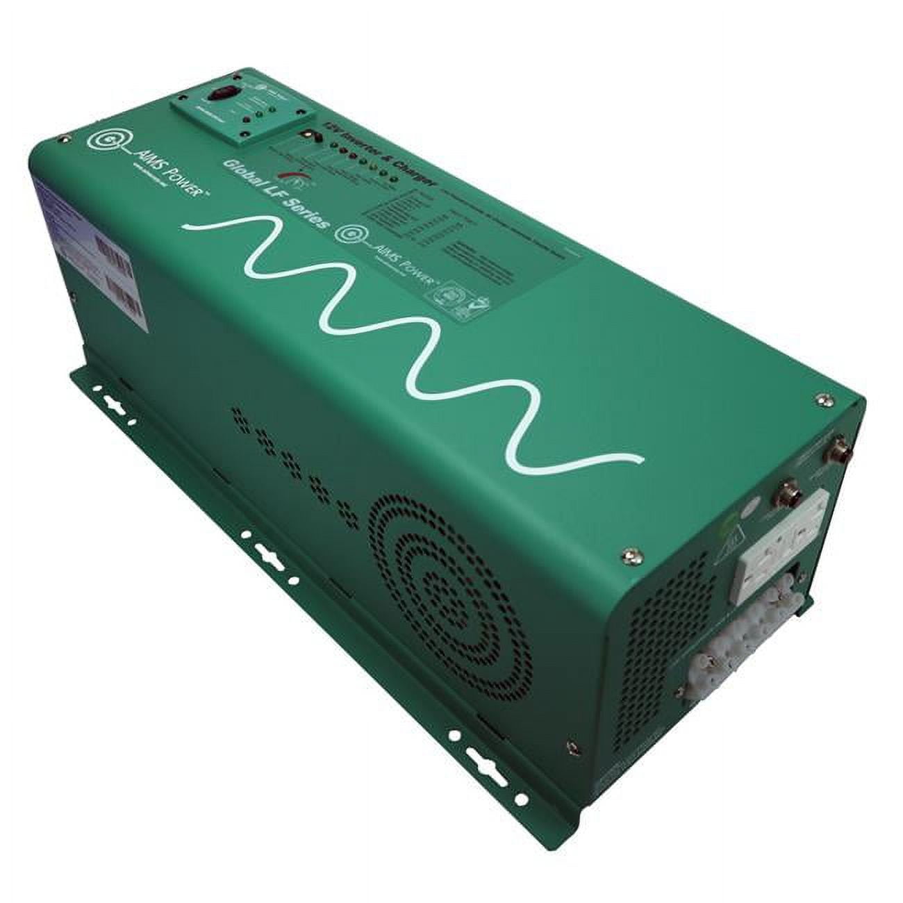 Picture of AIMS PICOGLF25W12V120AL 12 VDC to 120 VAC 2500W Low Frequency Pure Sine Inverter Charger