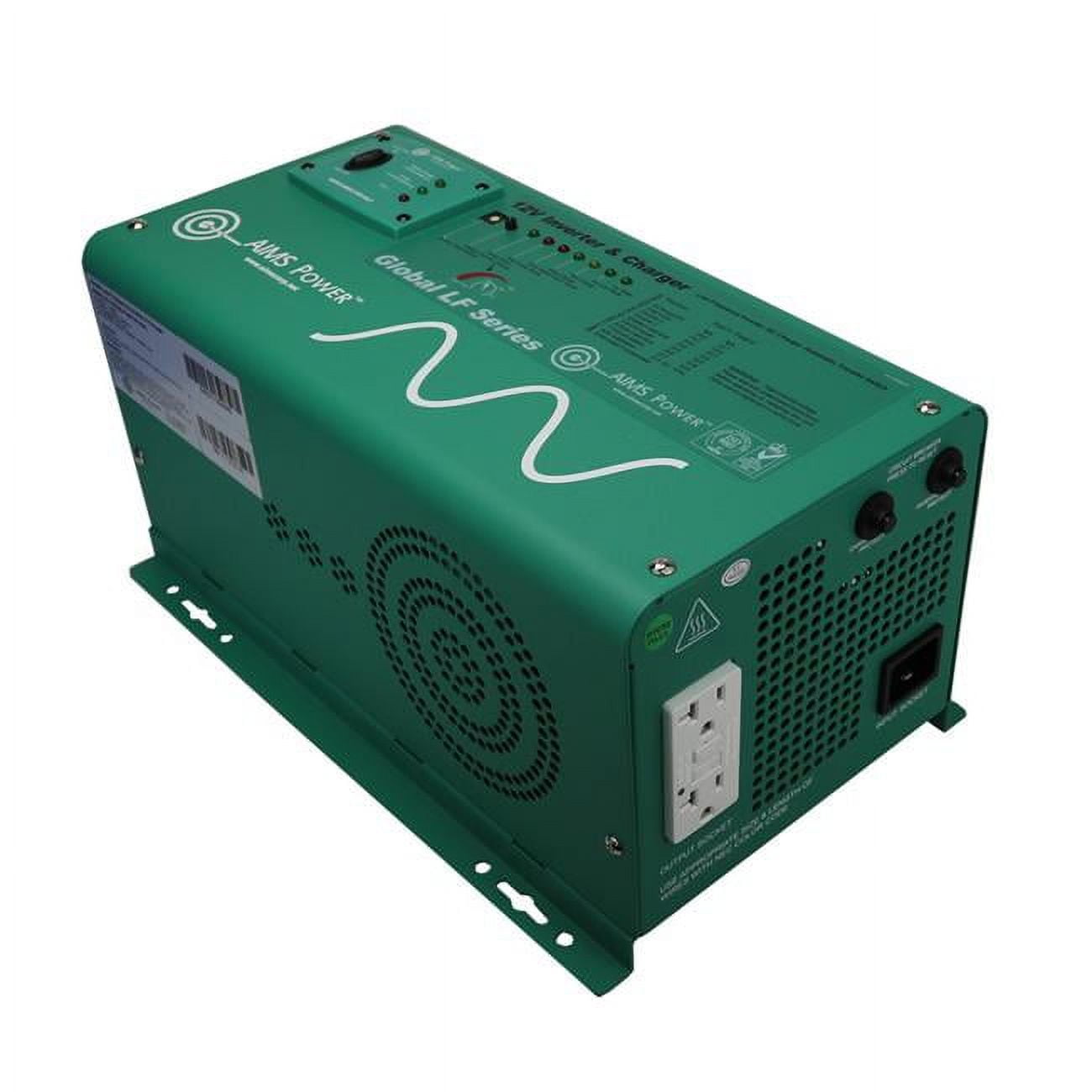 Picture of AIMS PICOGLF12W12V120AL 12 VDC to 120 VAC 1250W Low Frequency Pure Sine Inverter Charger