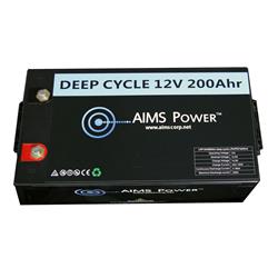 Picture of Aims Power LFP12V200A 12V 200Ah LiFePO4 Lithium Iron Phosphate Battery