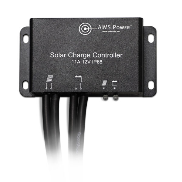 SCC11ARPM 11A Waterproof Solar Charge Controller with Pre-Wired Cables - Reliable Power Regulation