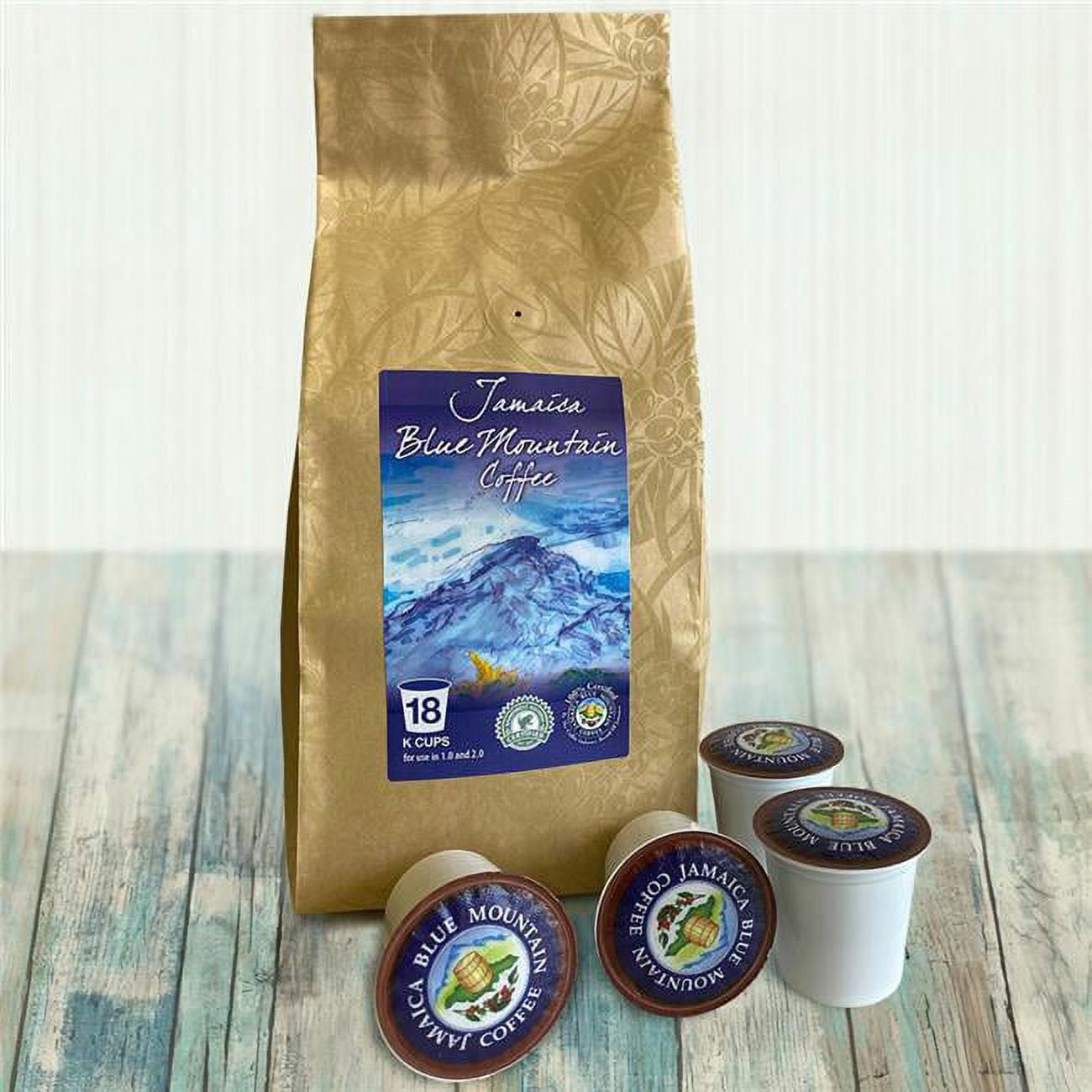 Picture of Aroma Ridge JBM-SC18PK Jamaica Blue Mountain Single Cup Coffee, Pack of 18