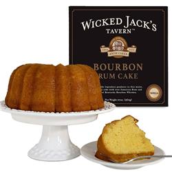 Picture of Wicked Jacks Tavern WJT-Cake 20oz BourVan 20 oz Bourbon Vanilla Rum Cake