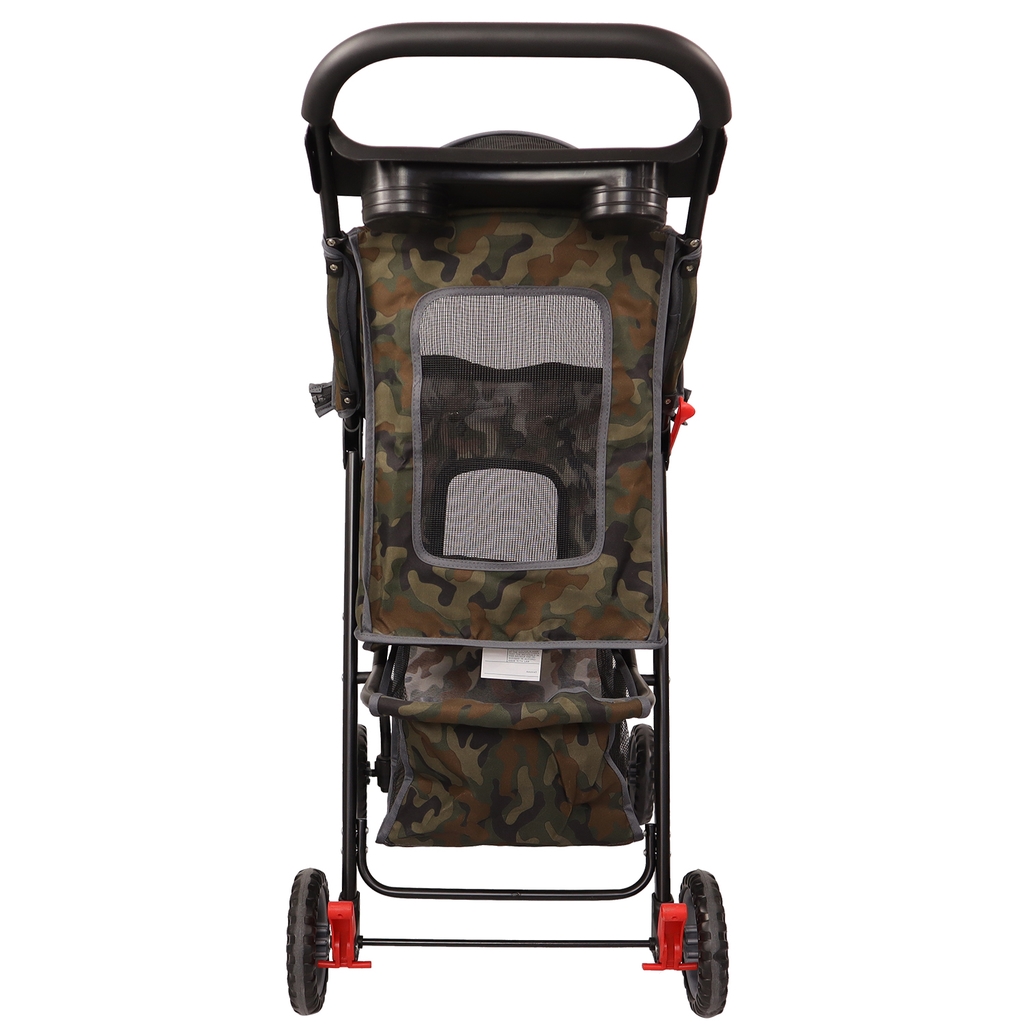 Picture of Amoroso Baby 6701A 4 Wheel Foldable Deluxe Dog Stroller - Camouflage