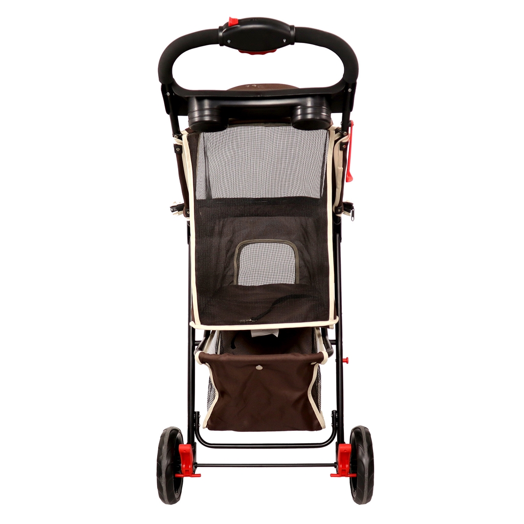 Picture of Amoroso Baby 6548A Single Jogger Pet Stroller - Coffee