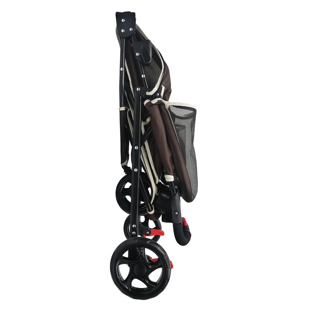 Picture of Amoroso Baby 6548A Single Jogger Pet Stroller - Coffee