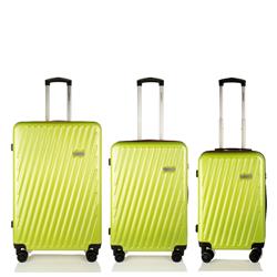 Picture of America&apos;s Travel Merchandise FH1026-LM Denisse Collection Green Luggage Set (21/25/29&apos;)