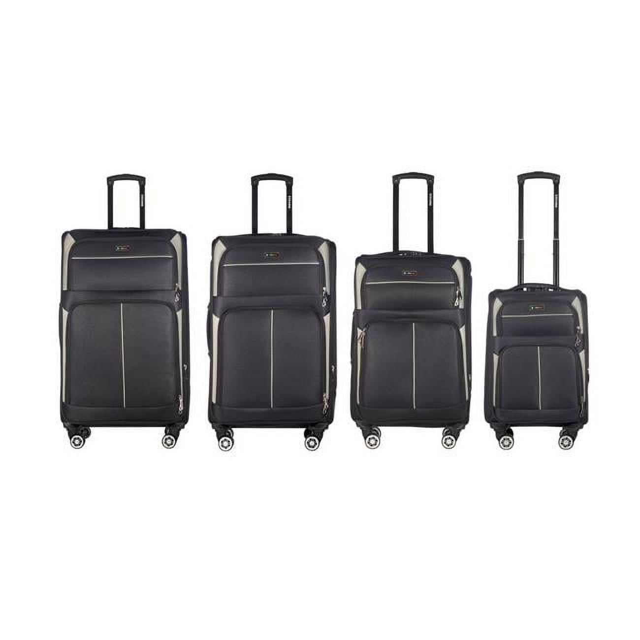 Picture of America&apos;s Travel Merchandise STAR-BLK-0598 Star collection black luggage Set(20/26/28/30&apos;)