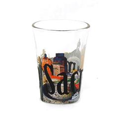 Picture of Americaware SGSAC01 Sacramento Full Color Etched  Shot Glass