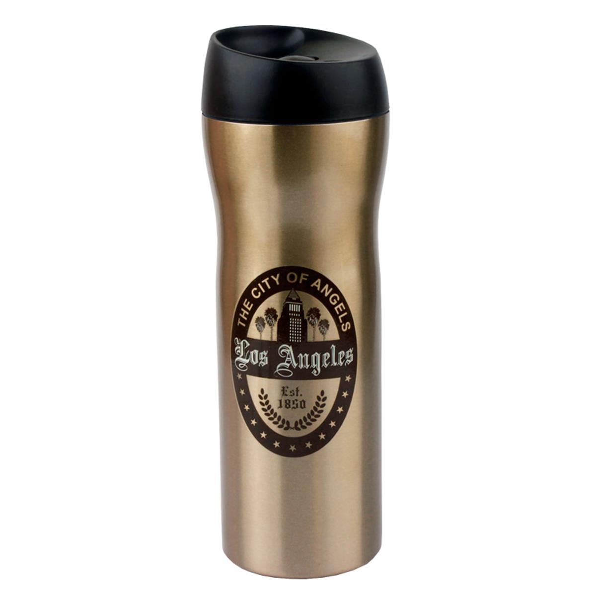 Picture of Americaware TVLAC1BR 18 oz Los Angeles Vacuum Tumbler - Brown
