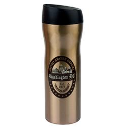 Picture of Americaware TVWDC1BR 18 oz Washington DC Vacuum Tumbler - Brown