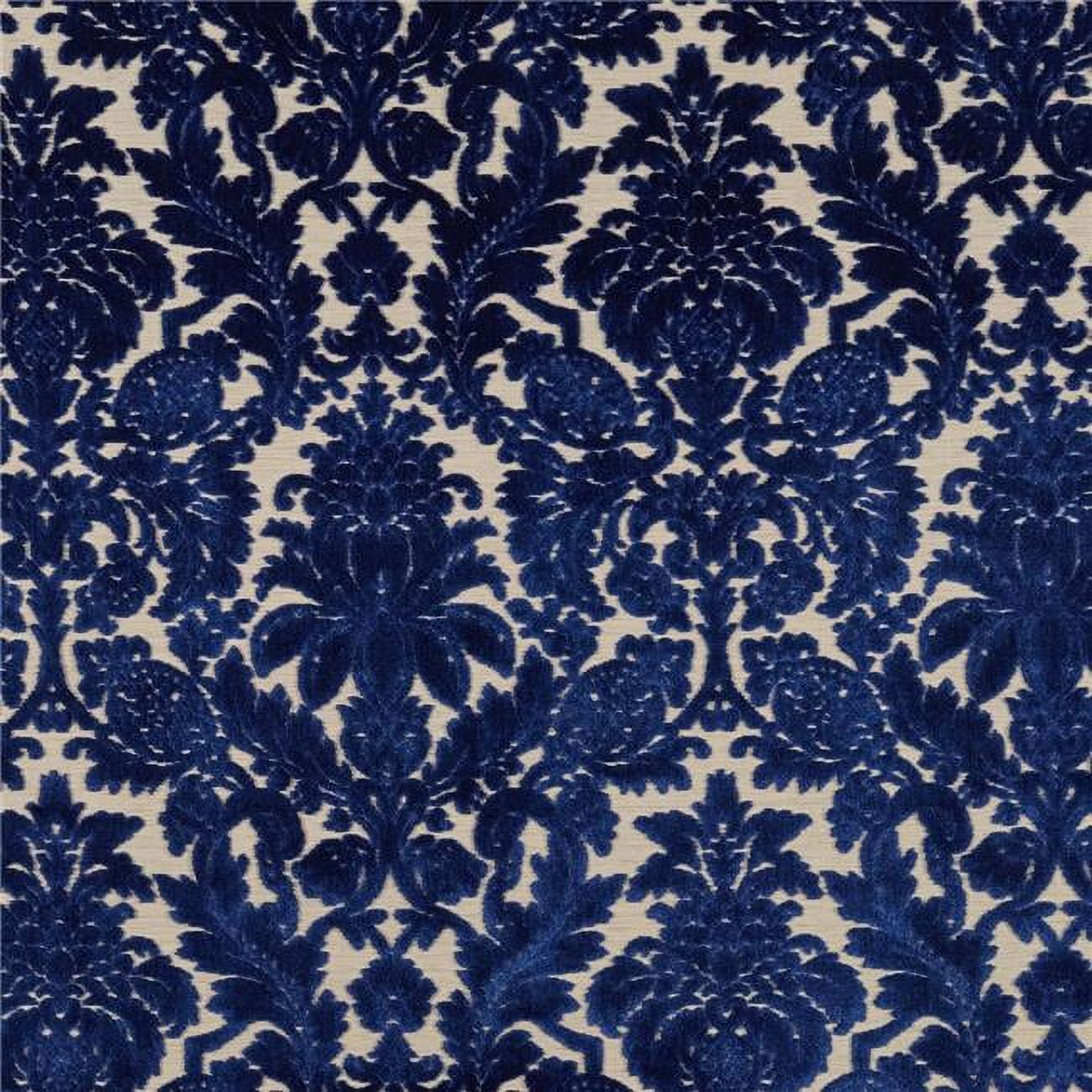 Picture of American Silk 25430 15.75 in. Florentine Handmade Silk Fabric Cloth&#44; Royal Blue