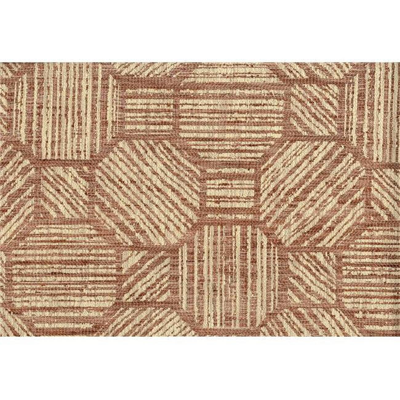 Picture of American Silk 20968 Pavillion Plain & Texture Design Silk Fabric Cloth&#44; Russet