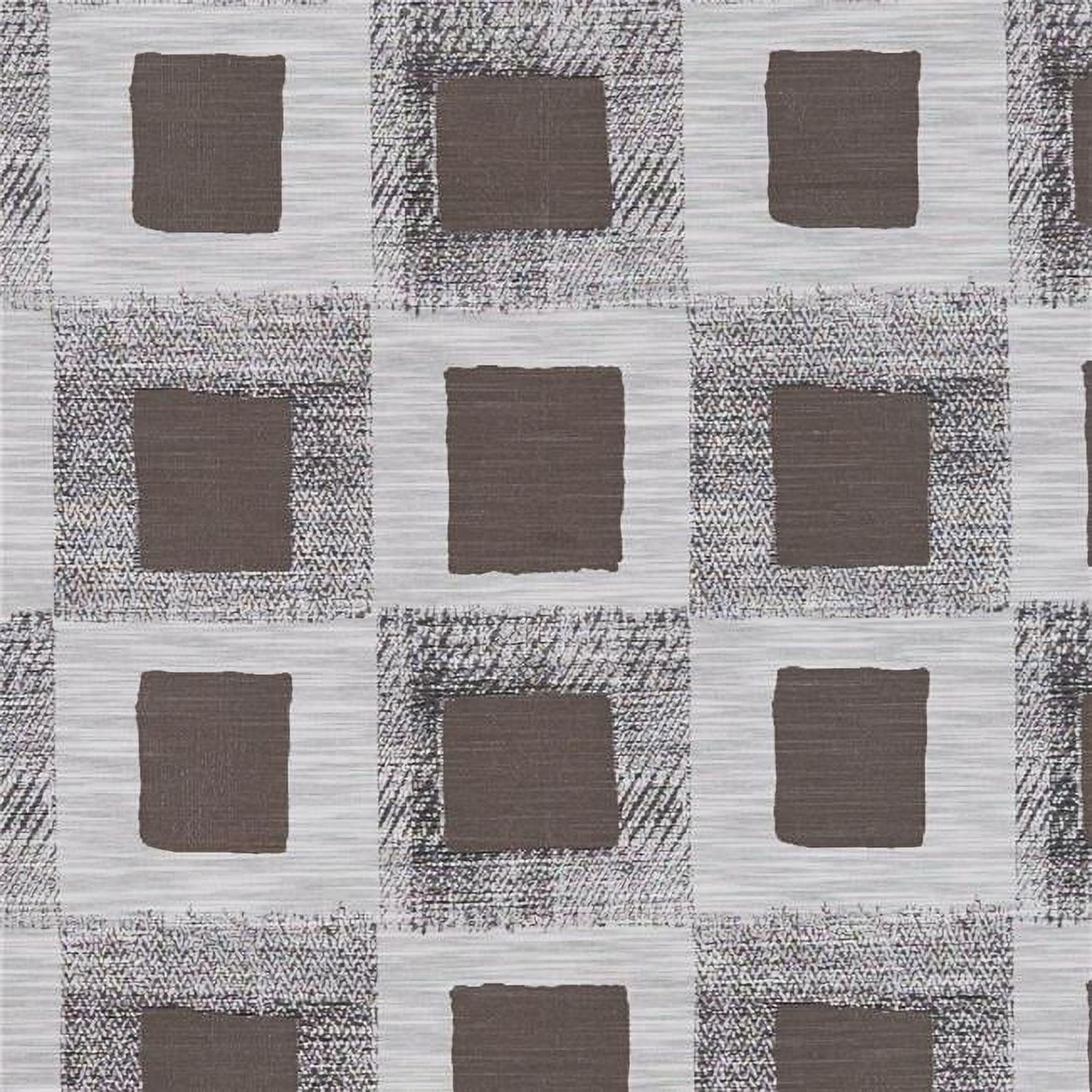 Picture of American Silk 22502 14.2 in. Block Party Plain & Texture Design Silk Fabric Cloth&#44; Grey