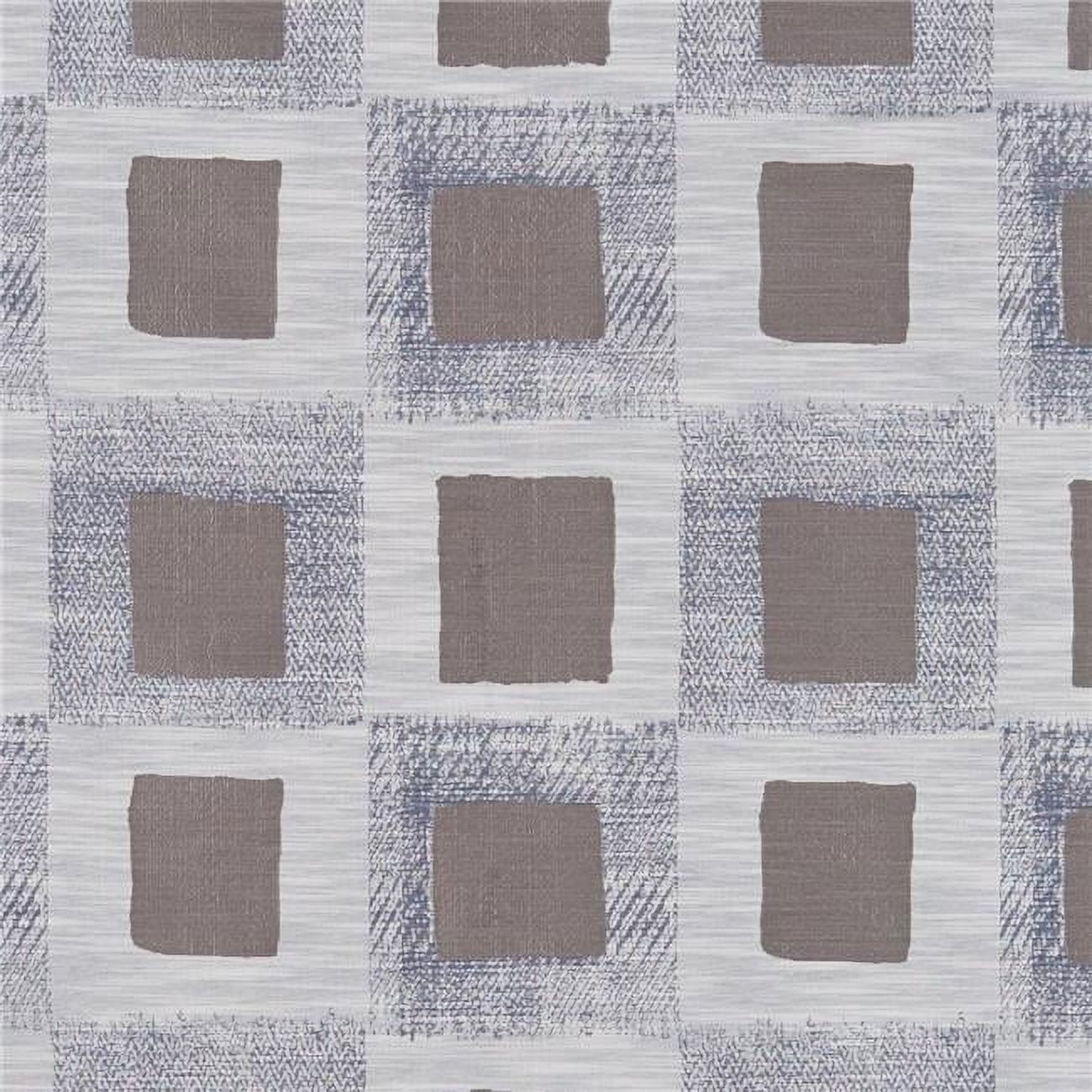 Picture of American Silk 22515 14.2 in. Block Party Plain & Texture Design Silk Fabric Cloth&#44; Platinum