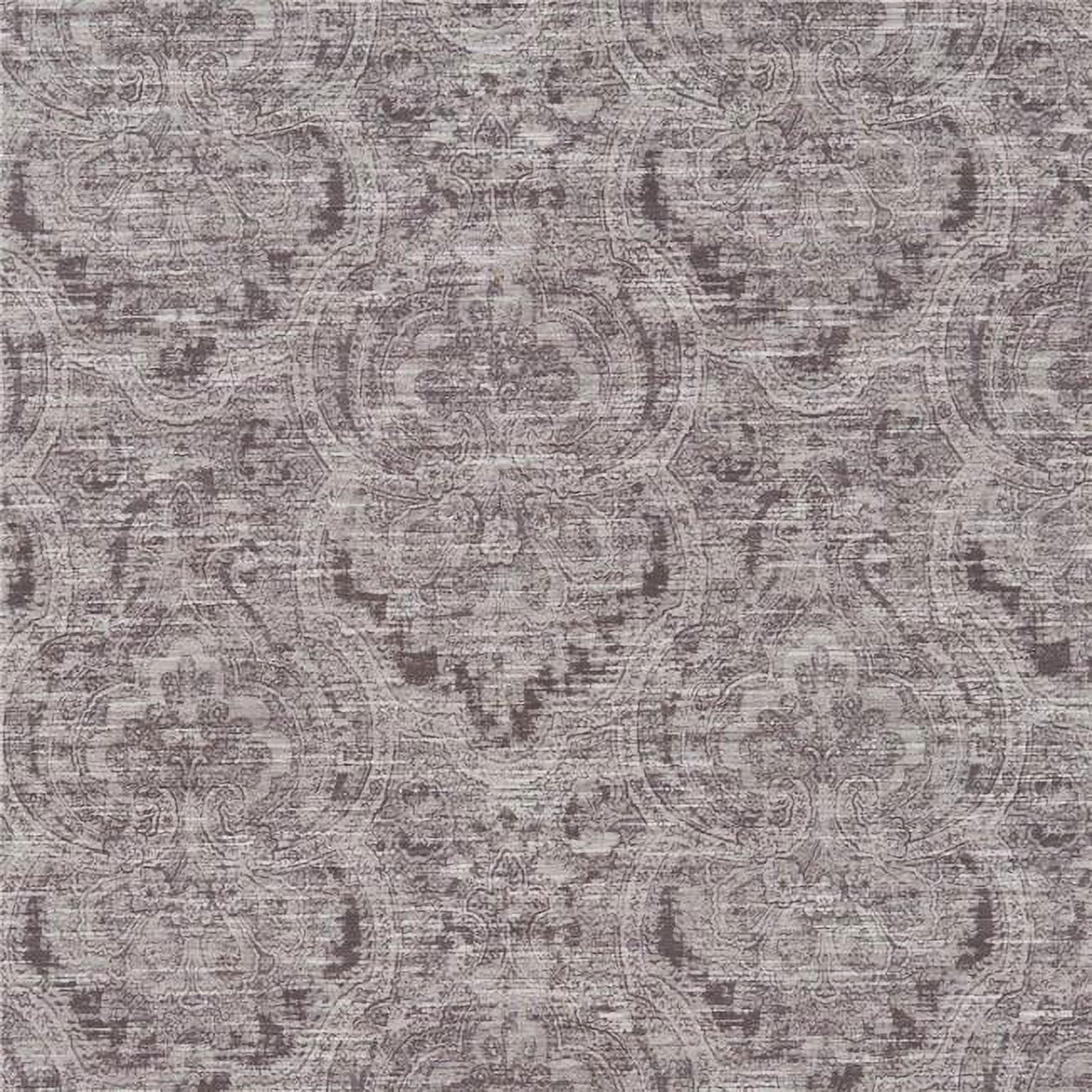 Picture of American Silk 22529 54 in. Heirloom Plain & Texture Design Silk Fabric Cloth&#44; Paisley Mushroom