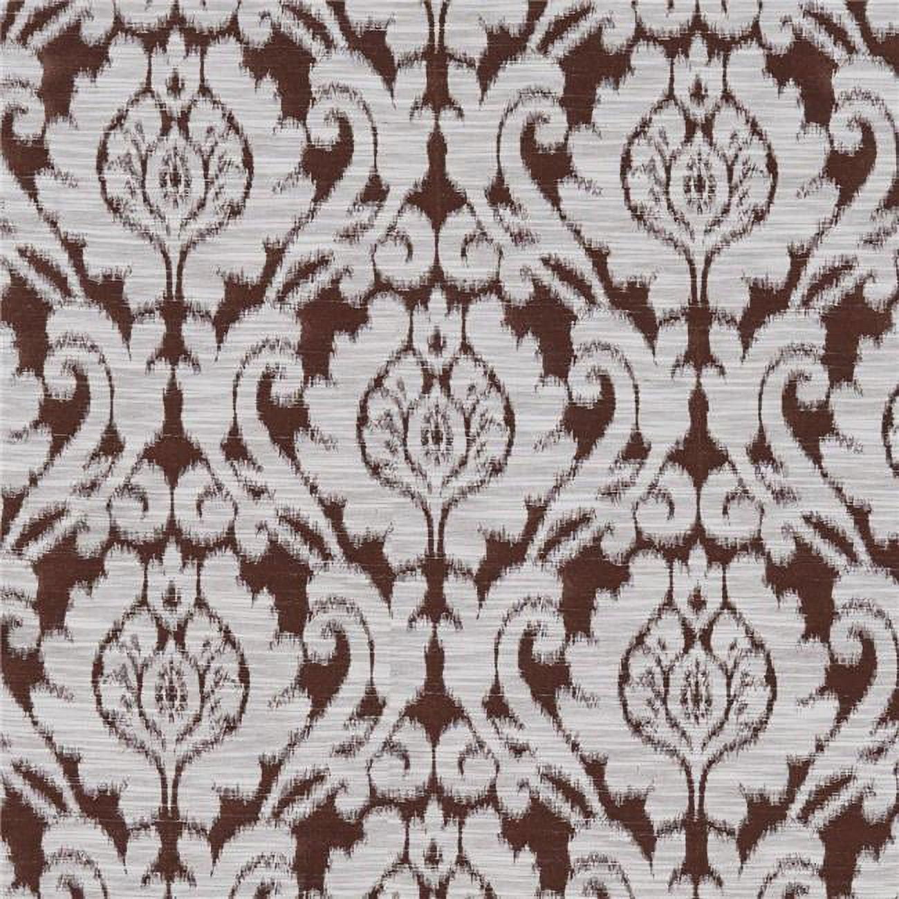 Picture of American Silk 22530 13.25 in. Asbury Plain & Texture Design Silk Fabric Cloth&#44; Espresso