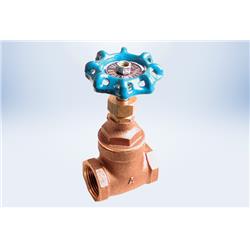 Picture of American Valve 3FG 1 1-2 1.5 in. Lead Free Gate Valve - International Polymer Solutions with 150 WSP & 300 WOG