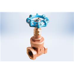 Picture of American Valve 3R 1 1-2 1.5 in. Lead Free Gate Valve - International Polymer Solutions with O-Ring