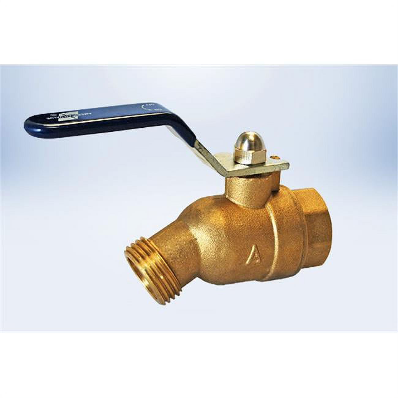 M76QT 3-4 0.75 in. Quarter Turn Hose Bibb FIP Valve