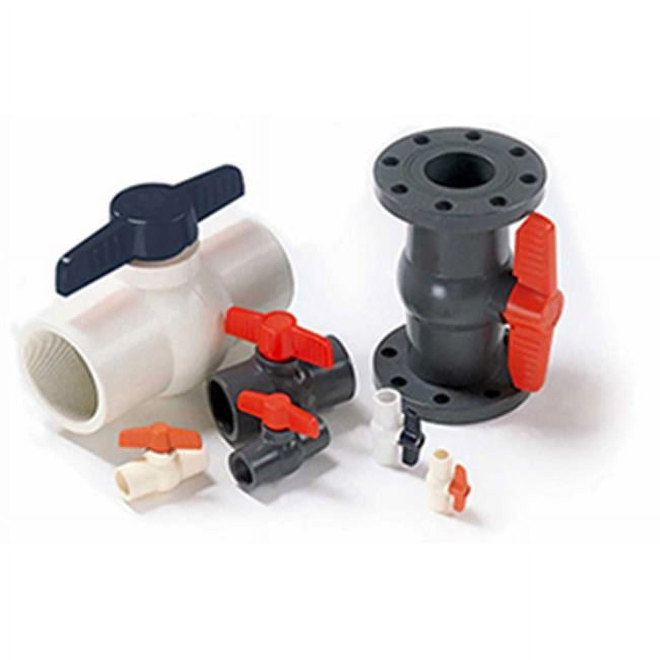 P200S-80 4 4 in. PVC Ball Valves with Socket Schedule 80