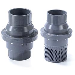 P430S 3 3 in. PVC Swing Foot Check Valve - Socket Schedule 80