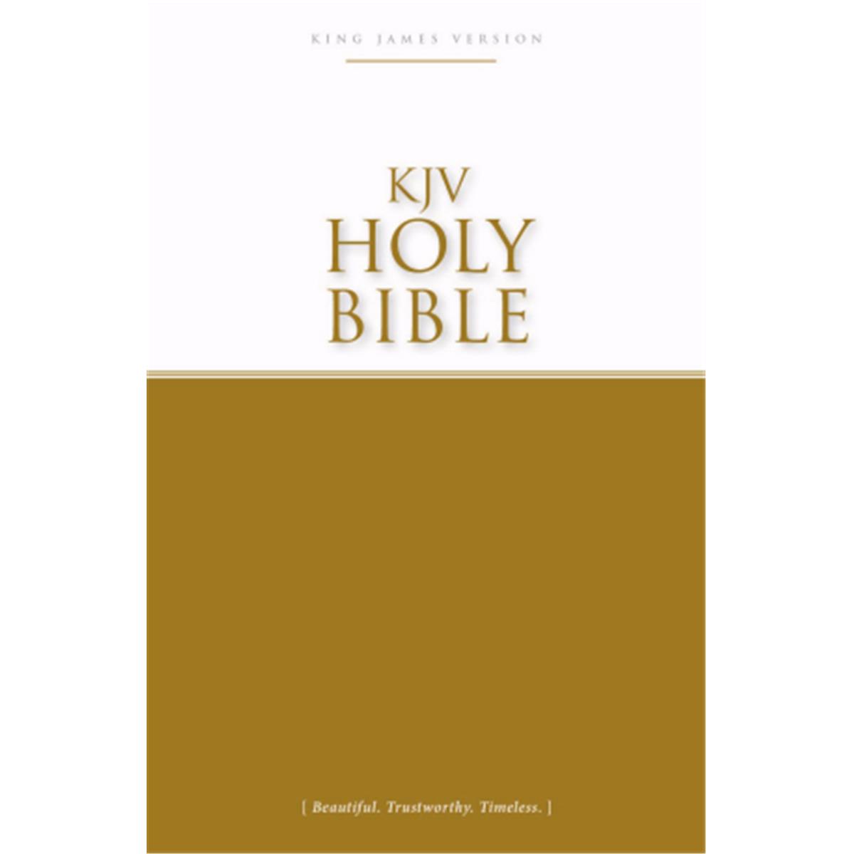 KJV Economy Bible-Softcover by