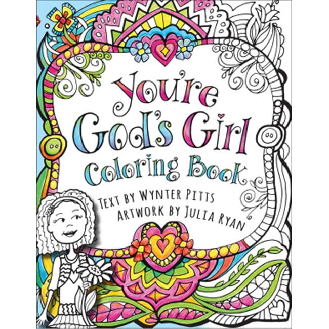 You are Gods Girl Coloring Book