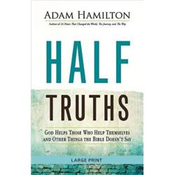 Picture of Abingdon Press 077703 Half Truths Large Print by Hamilton Adam