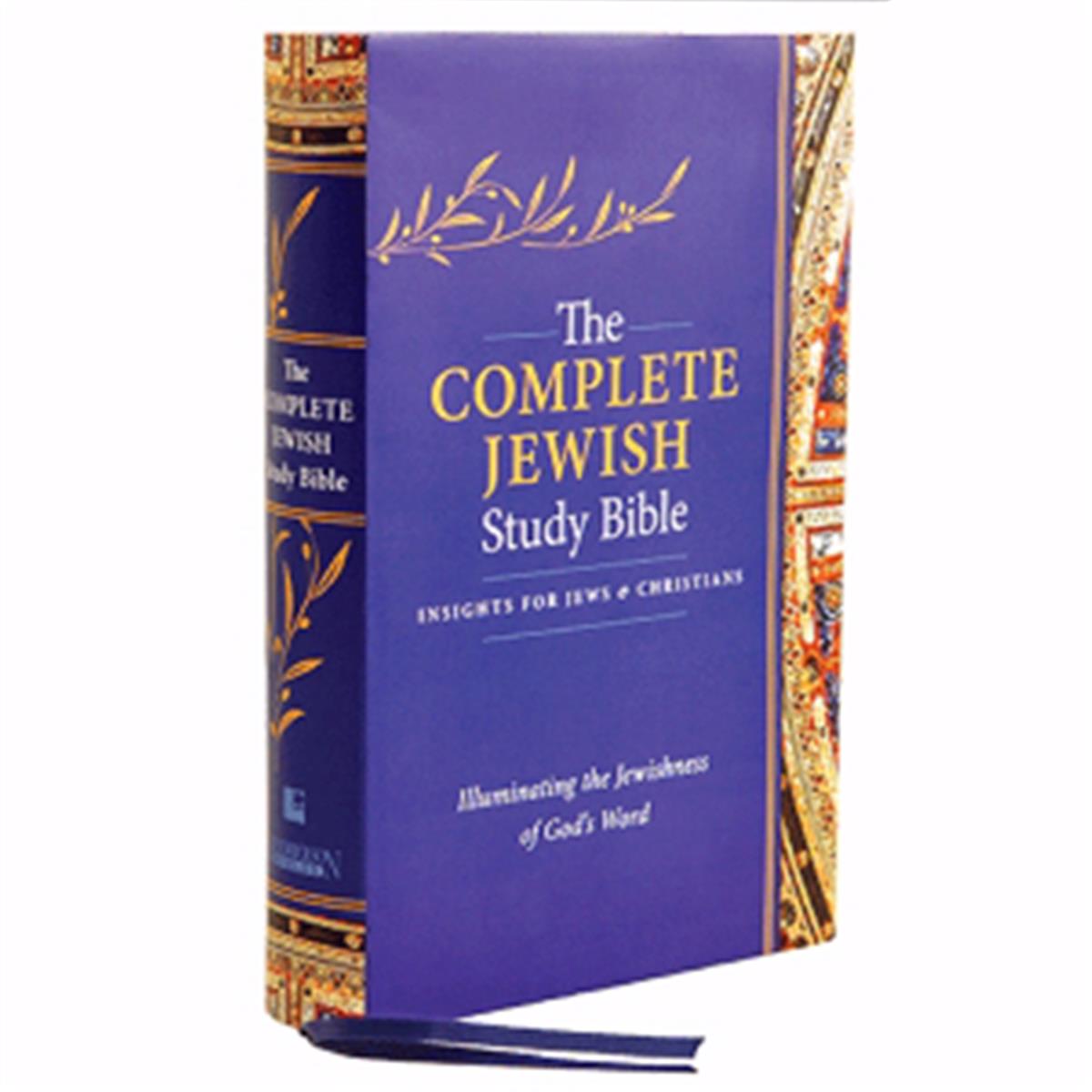 Complete Jewish Study Bible-Hardcover by Rubin Barry