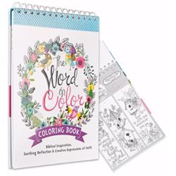 Picture of Christian Art Gifts 095390 Word in Color Adult Coloring Book