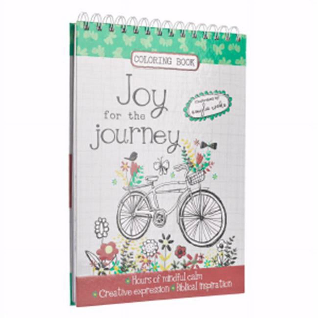 Picture of Christian Art Gifts 095389 Joy for The Journey Adult Coloring Book