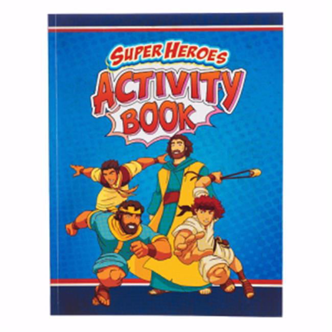 Picture of Christian Art Gifts 100405 Super Heroes Activity Book