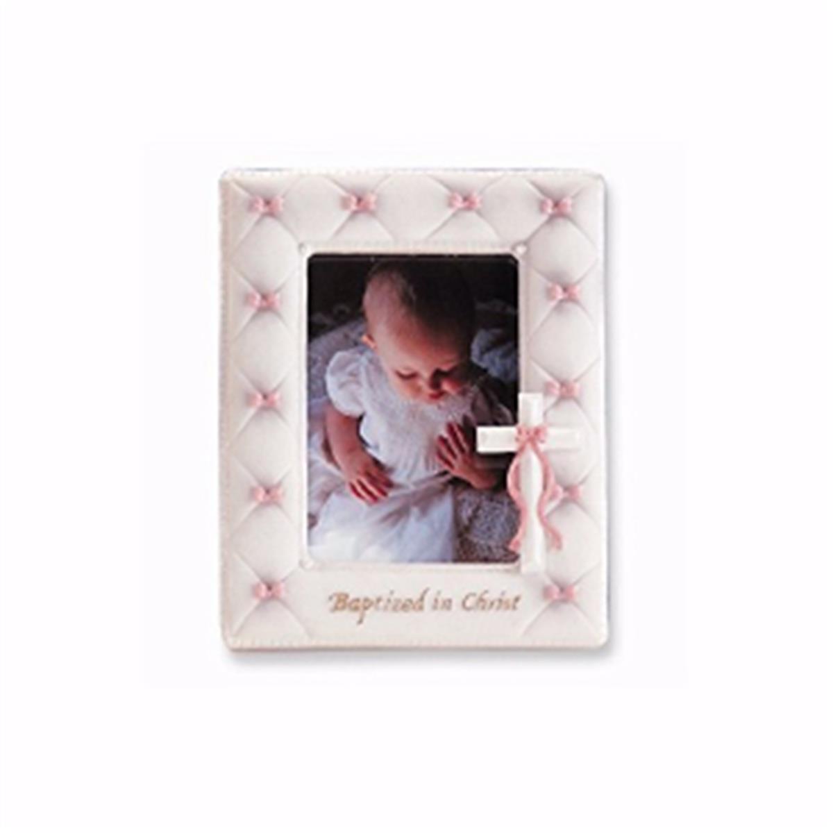Picture of Roman 202957 Photo Frame-Baptism-Girl - 7 in.