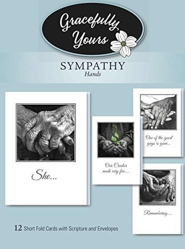 Picture of Artbeat Of America 203260 Boxed Card-Sympathy-Hands No. 146 - Box of 12