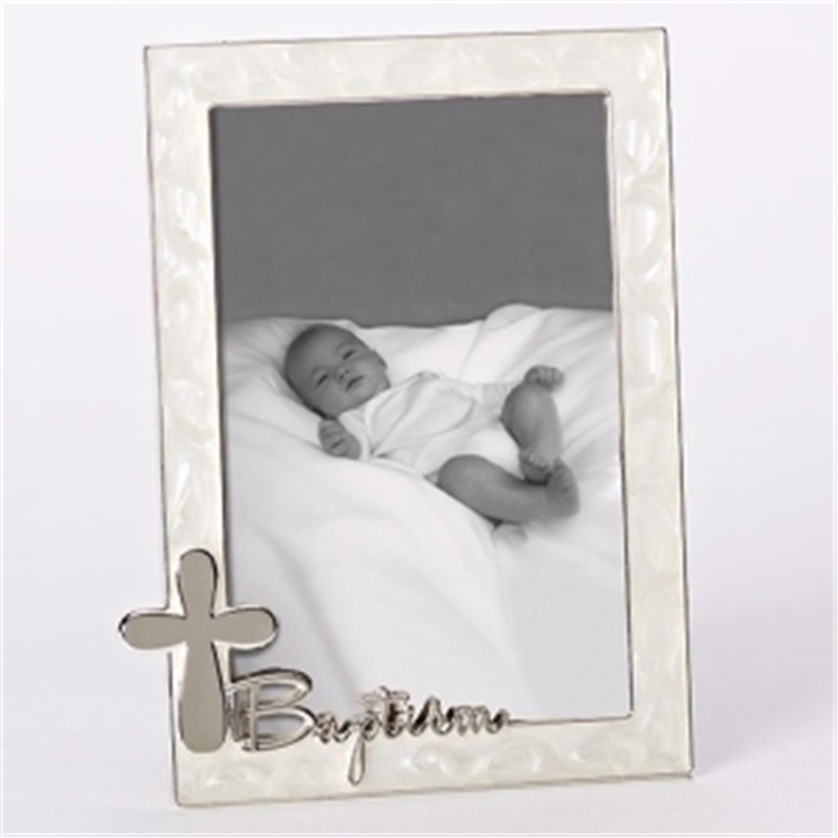 Picture of Roman 20327X Photo Frame-Baptism - 7 in.