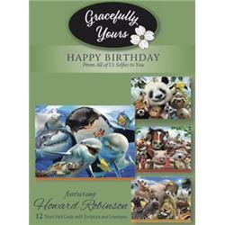 Picture of Artbeat Of America 203258 Boxed Card-Birthday-From All of US Selfies No. 144 - Box of 12