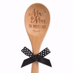 Picture of Brownlow Gift 14351X Sentiment Spoon-Mr. & Mrs. The Perfect Mix