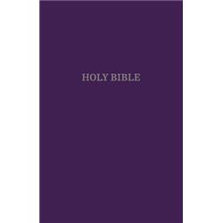 KJV Gift & Award Bible - Comfort Print-Purple Leatherflex