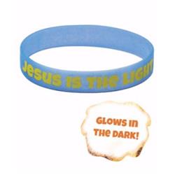 Picture of Group Publishing 186538 VBS-Camp Out-Jesus Is The Light Wristbands - Pack of 10