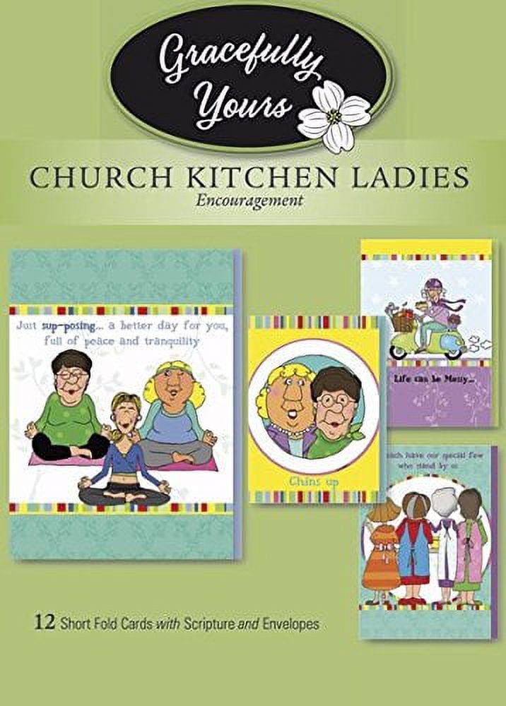 Picture of Artbeat of America 203262 Card-Boxed-Encouragement-Church Kitchen Ladies No. 148 - Box of 12