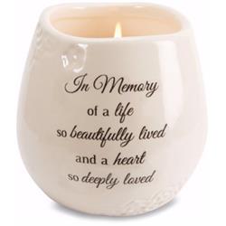 Candle-Memorial-Memory-Tranquility Scent, 8 oz Soy