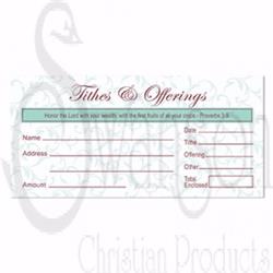 Picture of Swanson Christian Supply 196431 Envelope Tithes & offerings - Pack of 100