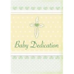Picture of Warner Press 180416 Baby Dedication Certificate - Proverbs 22-6&#44; Pack of 6