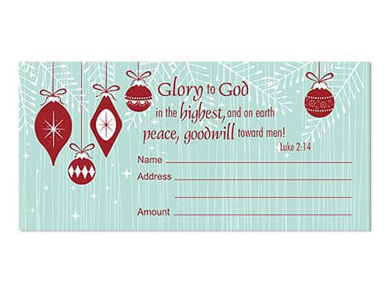 Offering Envelope-Glory to God Paperback