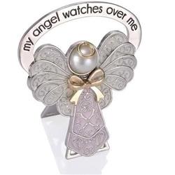 Picture of Alexas Angels 14743X 2.5 in. My Angel Watches Over Me Child Bedside Angel - Pink