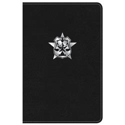 CSB Heroes Bible Law Enforcement Officer Black Leather Touch