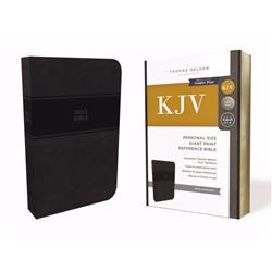 KJV Personal Size Giant Print Reference Bible - Comfort Print, Black Value